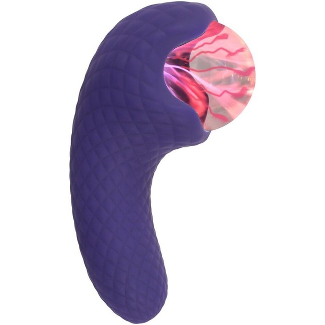 Синий плазменный вибратор ZANTO Plasma Vibrator - Beau coeur. Фотография 6.