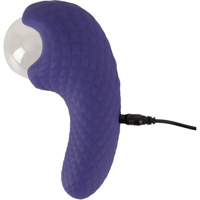 Синий плазменный вибратор ZANTO Plasma Vibrator - Beau coeur. Фотография 9.