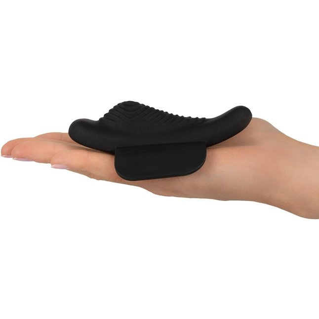 Черный вибратор в трусики Panty Vibrator - GoGasm. Фотография 8.