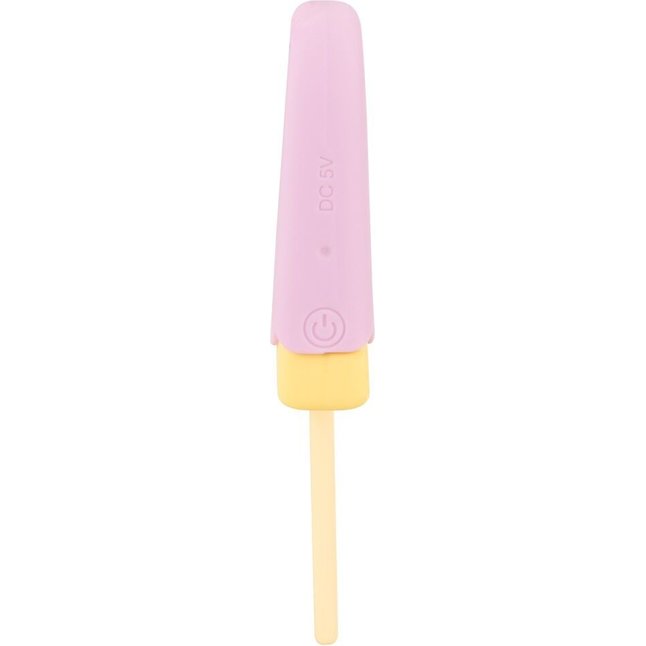 Сиреневый мини-вибратор в форме пломбира Vibrating Popsicle - You2Toys. Фотография 6.