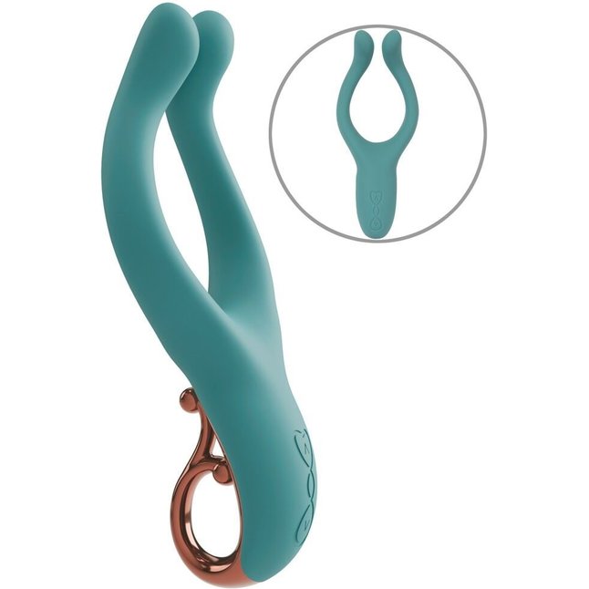 Бирюзовый мультивибратор The Magician - You2Toys. Фотография 3.