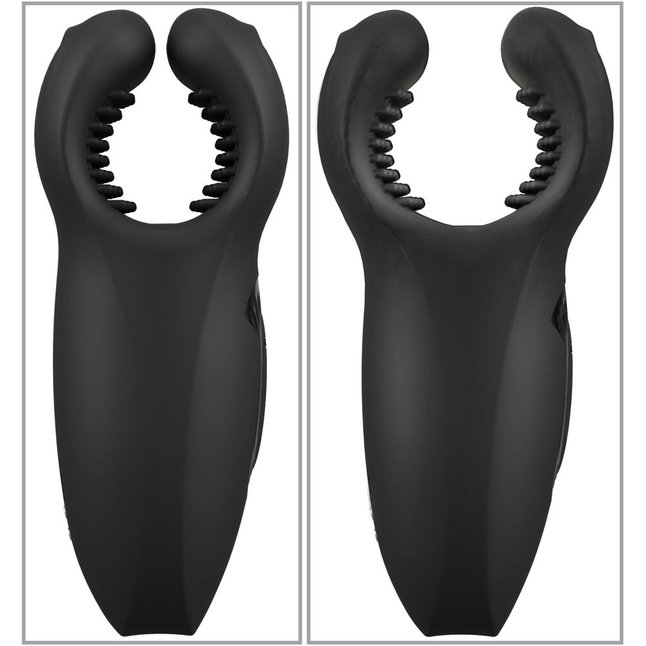 Мужской вибратор-стимулятор Man Wand with Vibration and Moving Wings - Rebel. Фотография 4.