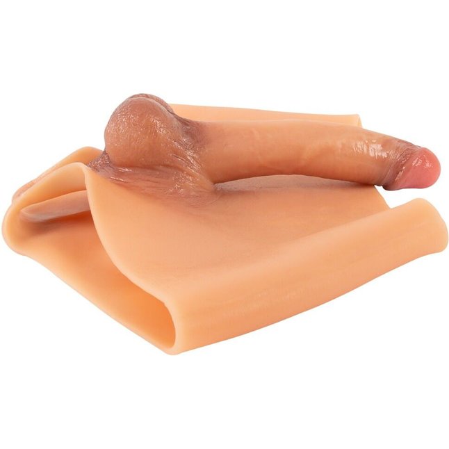 Силиконовые трусы с вибрирующим пенисом - You2Toys. Фотография 4.