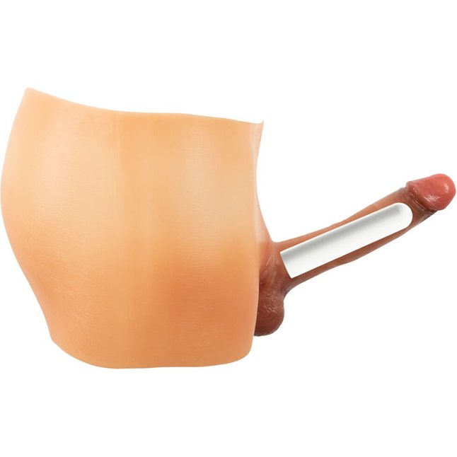 Силиконовые трусы с вибрирующим пенисом - You2Toys. Фотография 6.