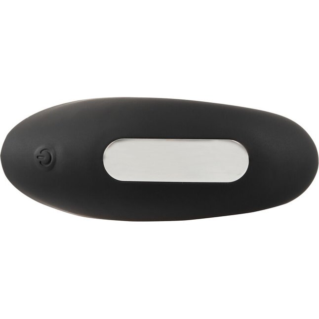 Черный вибростимулятор простаты RC Prostate Massager - 13,1 см - Rebel. Фотография 5.