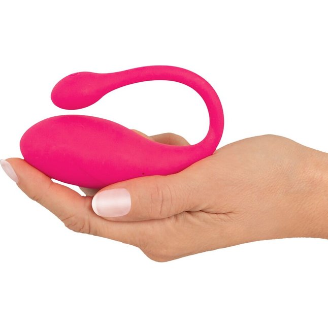 Розовое виброяйцо KORAL RC Love Ball - Beau coeur. Фотография 6.