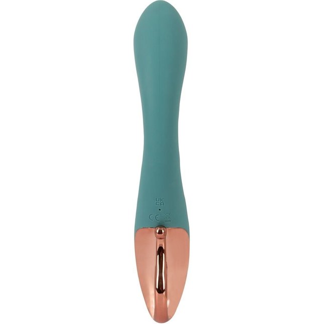 Бирюзовый вибратор-кролик The Magician Rabbit Vibrator - 22,5 см - You2Toys. Фотография 5.