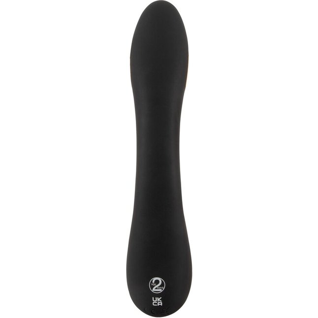 Черный вибратор-кролик с электростимуляцией E-Stim Rabbit Vibrator - 20,5 см - XOUXOU. Фотография 5.