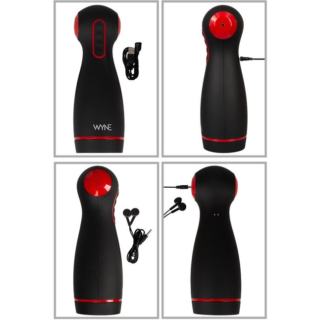 Мастурбатор WYNE Masturbator 06 с двумя моторами - WYNE. Фотография 13.