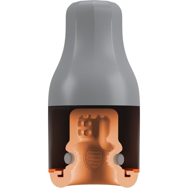 Мастурбатор для головки полового члена Glans Masturbator with 2 Functions - Rebel. Фотография 8.