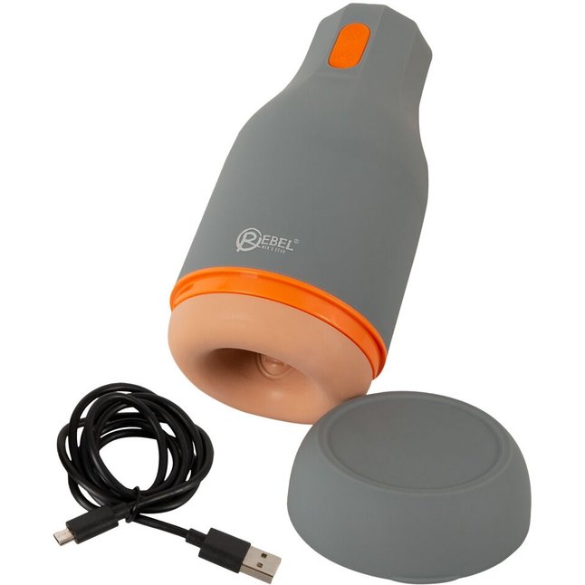 Мастурбатор для головки полового члена Glans Masturbator with 2 Functions - Rebel. Фотография 9.