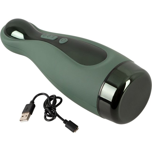 Вибромастурбатор с функцией всасывания Masturbator with 2 Functions - Rebel. Фотография 9.