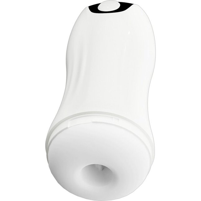 Белый мастурбатор Masturbator with 2 functions - Stroker. Фотография 5.