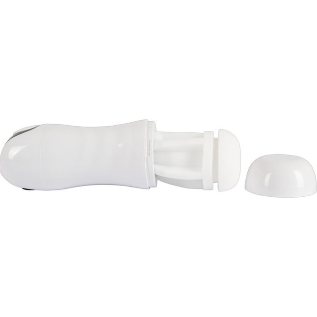 Белый мастурбатор Masturbator with 2 functions - Stroker. Фотография 9.