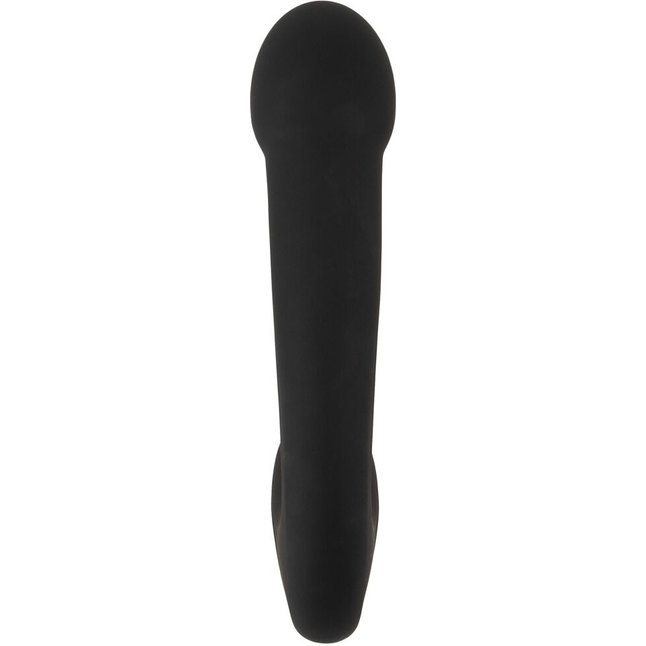 Черный силиконовый вибратор G P-Spot Vibrator - 16,8 см - Black Velvets. Фотография 5.