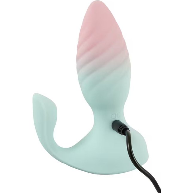 Анальная пробка JUVELA RC Butt Plug с пультом ДУ - 11,5 см - Beau coeur. Фотография 9.