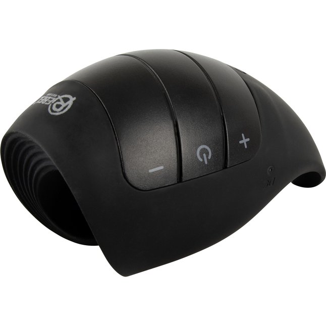 Черный мастурбатор с гибкими крылышками - Rebel. Фотография 4.