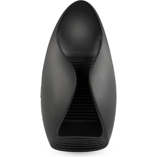 Черный мастурбатор с гибкими крылышками - Rebel. Фотография 6.