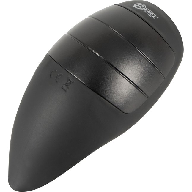 Черный мастурбатор с гибкими крылышками - Rebel. Фотография 7.