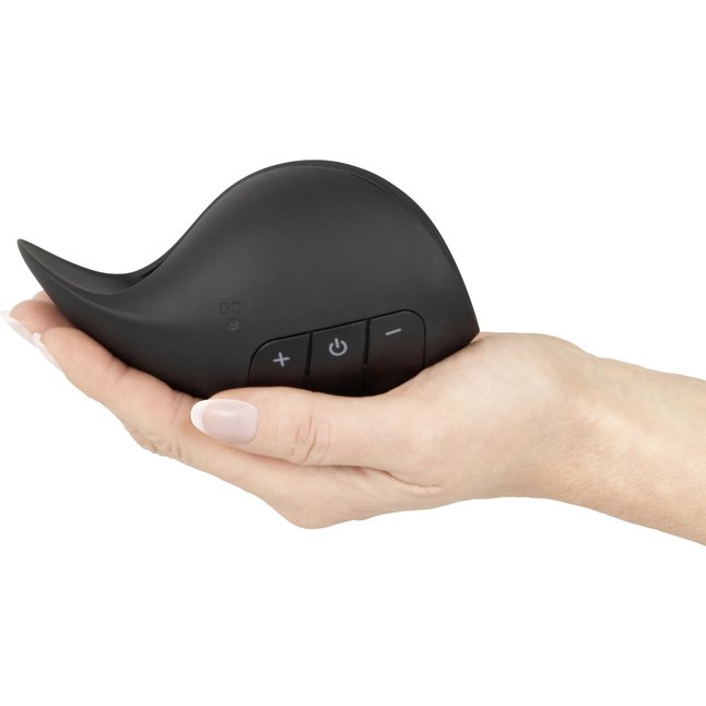 Черный мастурбатор с гибкими крылышками - Rebel. Фотография 8.