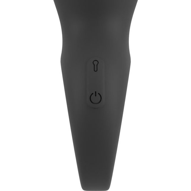 Черный вибратор для точки G с функцией расширения - 18,1 см - Eternal. Фотография 10.