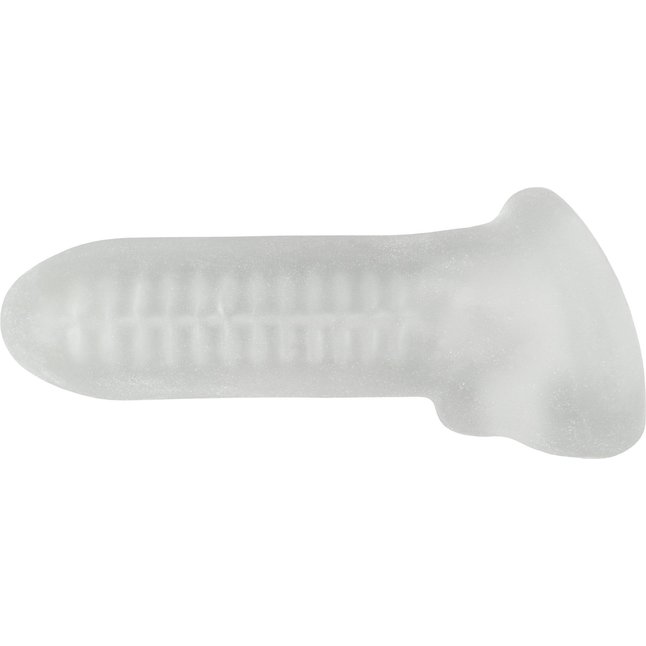 Белый фаллоудлинитель Striker - 13,5 см - Super Hero. Фотография 4.