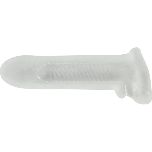 Белый фаллоудлинитель Titan - 16,5 см - Super Hero. Фотография 6.