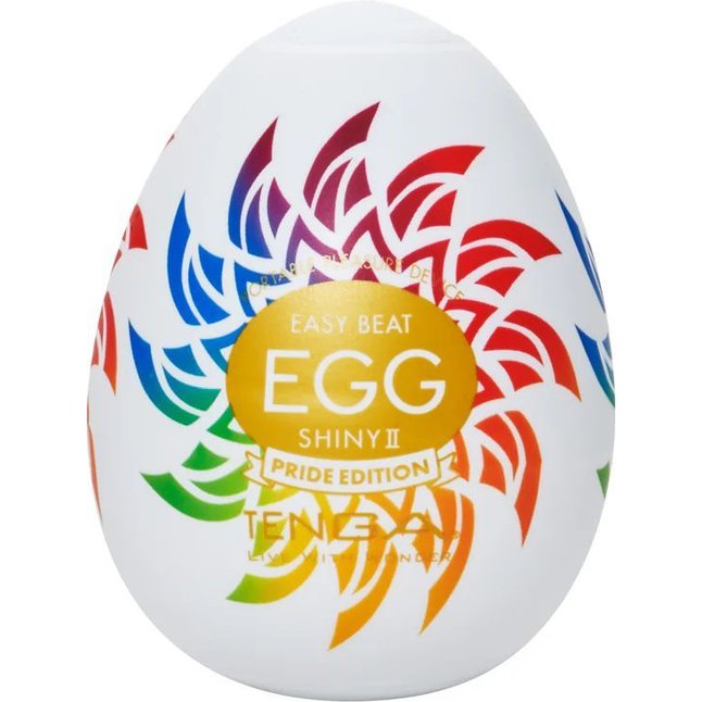 Мастурбатор-яйцо Tenga Egg Shiny II Pride Edition - EGG Series