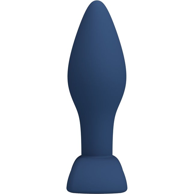 Синяя анальная пробка Bulb Plug - 10,5 см - Mr.Play. Фотография 4.