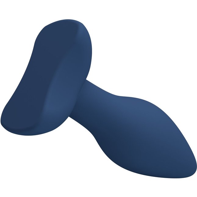 Синяя анальная пробка Bulb Plug - 10,5 см - Mr.Play. Фотография 6.