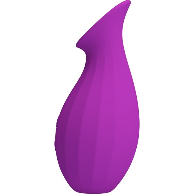 Лиловый клиторальный вакуумный стимулятор Magic Bottle - Pretty Love. Фотография 6.