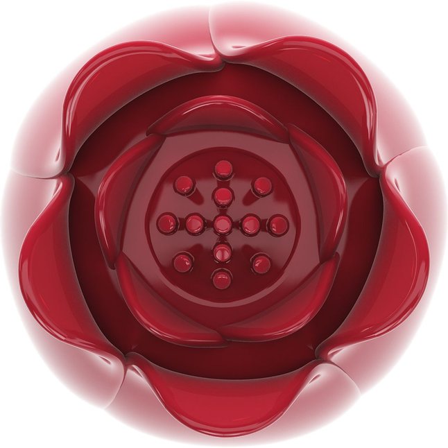 Красная насадка для wand-массажера - Pretty Love. Фотография 6.