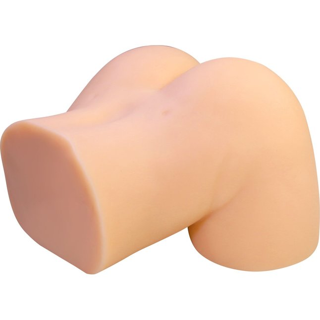 Телесный мастурбатор Liora с 2 любовными тоннелями - Crazy Bull. Фотография 4.