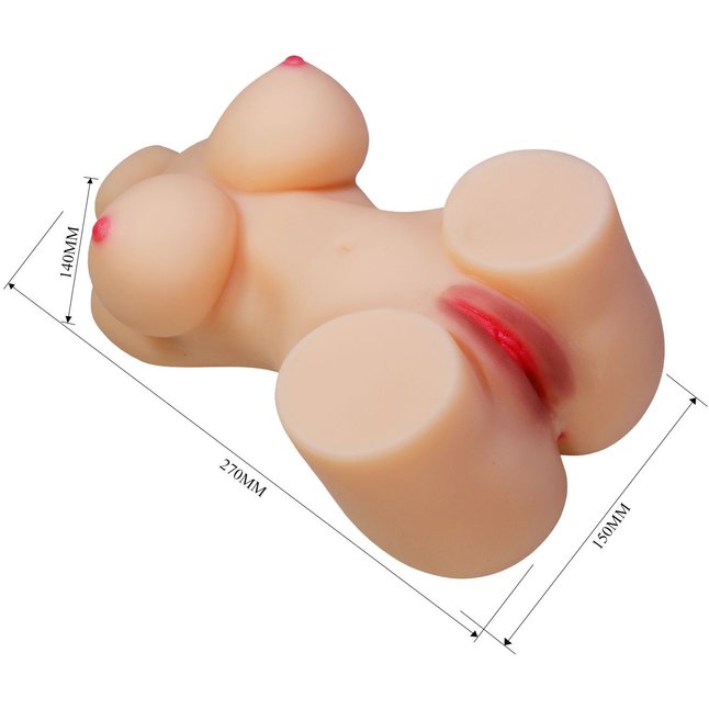 Телесный мастурбатор Hetty - Crazy Bull. Фотография 8.