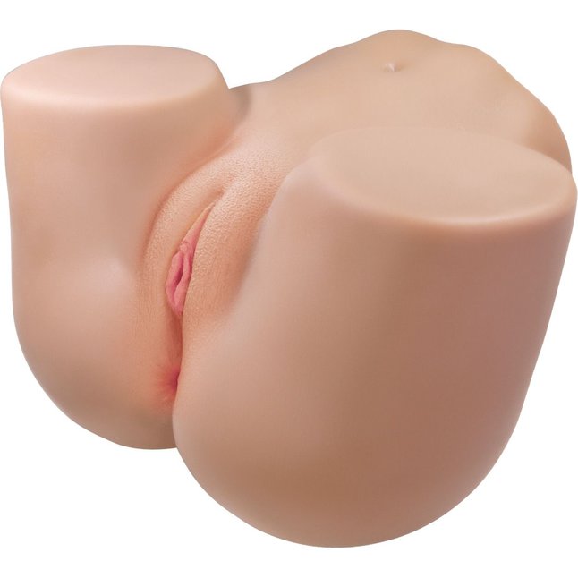 Телесный мастурбатор Julia с 2 любовными тоннелями - Crazy Bull