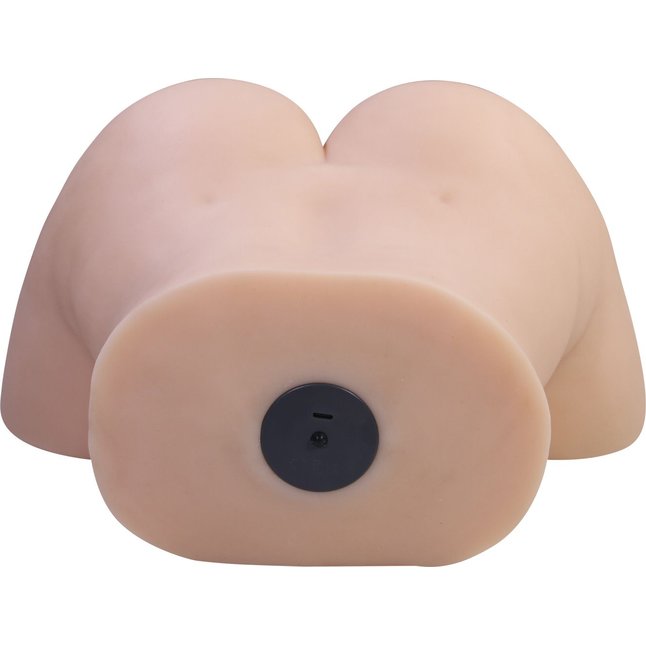 Телесный мастурбатор Liora с вибрацией - Crazy Bull. Фотография 4.