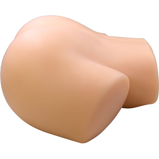 Телесный мастурбатор Vivian с 2 любовными тоннелями - Crazy Bull. Фотография 4.