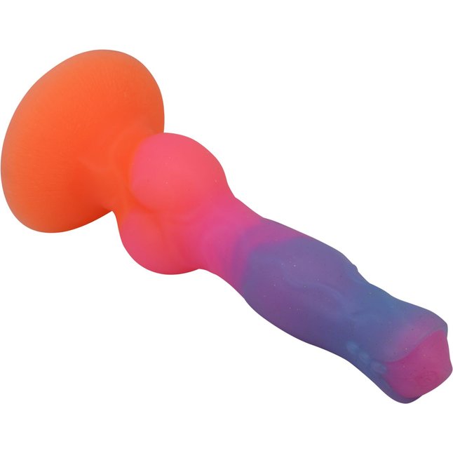 Силиконовый фантазийный фаллоимитатор Hercules - 21,5 см. Фотография 5.