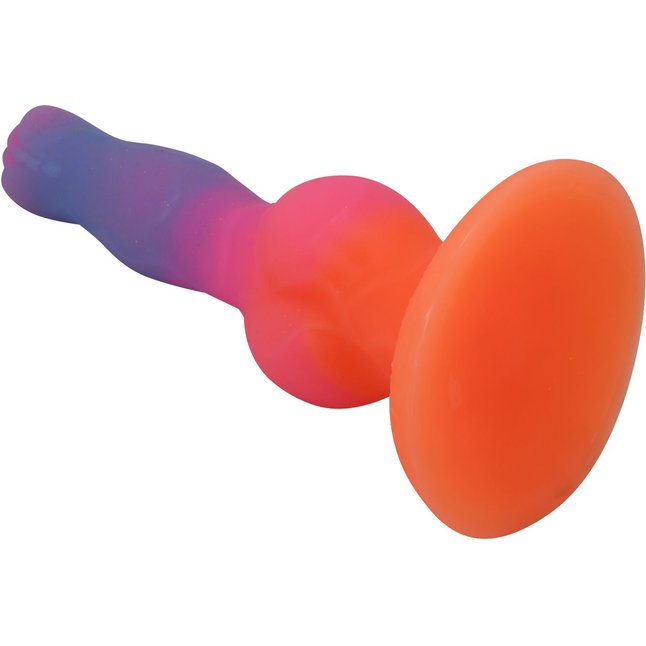 Силиконовый фантазийный фаллоимитатор Hercules - 21,5 см. Фотография 6.