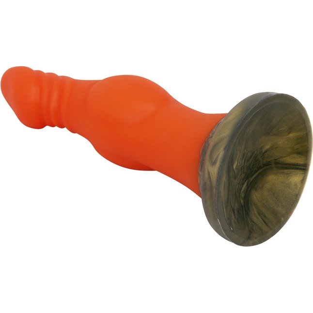 Силиконовый фантазийный фаллоимитатор Hero - 18,5 см. Фотография 5.