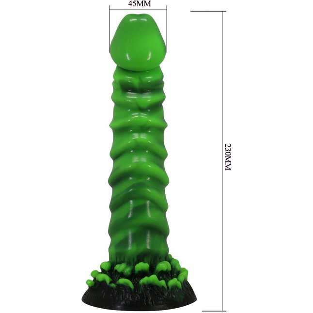 Силиконовый фантазийный фаллоимитатор Manticore - 23 см. Фотография 7.