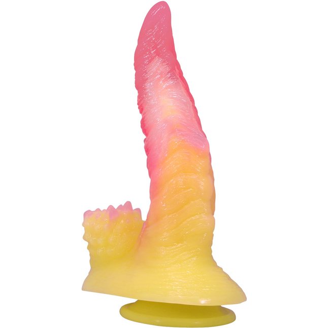 Силиконовый фаллоимитатор Flame Beast - 22,5 см