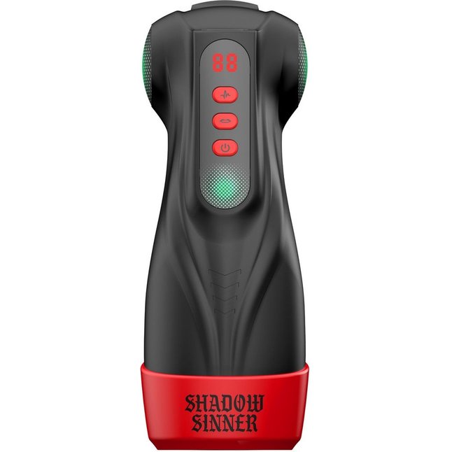 Интерактивный мастурбатор Raven с вакуумом, вибрацией и подсветкой - Masturs. Фотография 4.