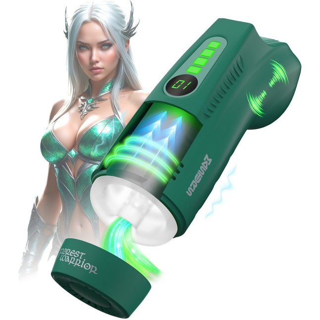 Интерактивный мастурбатор Ayla с вакуумом, вибрацией и голосом - Masturs