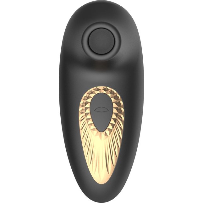 Черный вакуумный стимулятор клитора. Фотография 3.