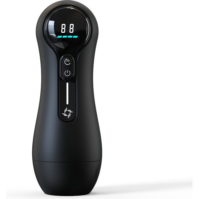 Мастурбатор в колбе с вибрацией и всасыванием