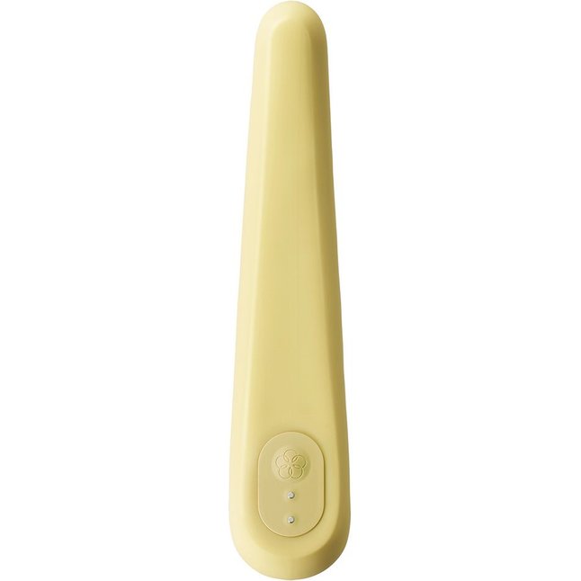 Желтый вибратор iroha Fit Mikazuki - 17,7 см - IROHA Vibrators. Фотография 2.