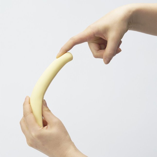 Желтый вибратор iroha Fit Mikazuki - 17,7 см - IROHA Vibrators. Фотография 6.