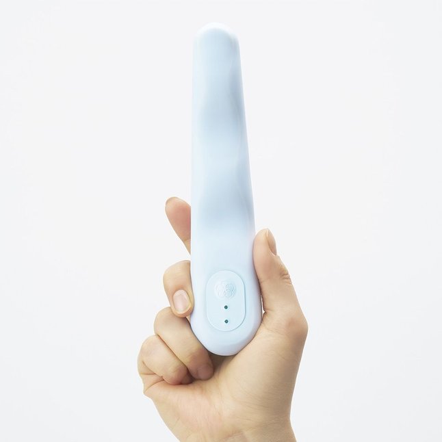 Голубой вибратор iroha Fit Minamozuki - 17,7 см - IROHA Vibrators. Фотография 7.
