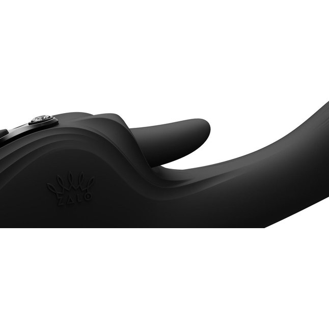 Черный вибростимулятор-кролик с функцией нагрева Ares - 24,6 см. Фотография 7.